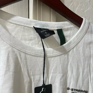G-Star white long sleeve T-Shirt